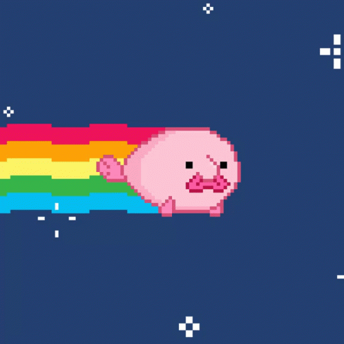 Blobfish Nyan GIF - Blobfish Nyan Nycan Cat GIFs