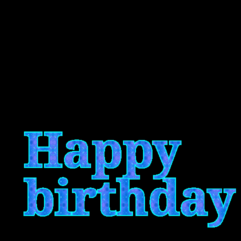 a picture of a woman with the words happy birthday written on it