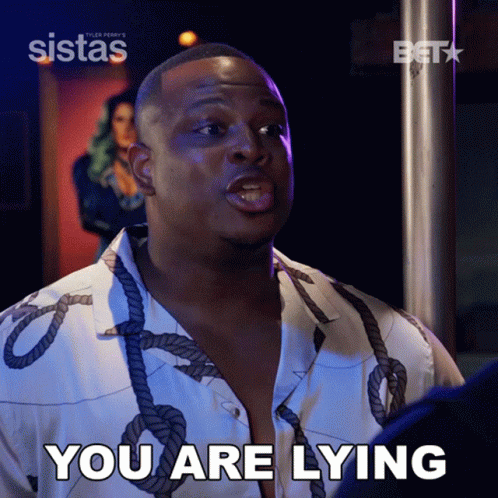 You Are Lying Maurice GIF - You Are Lying Maurice Sistas GIFs