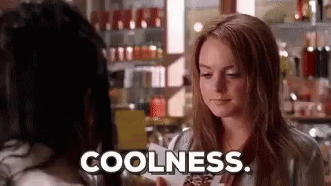 Coolness Cady Heron GIF - Coolness Cady Heron Mean Girls GIFs