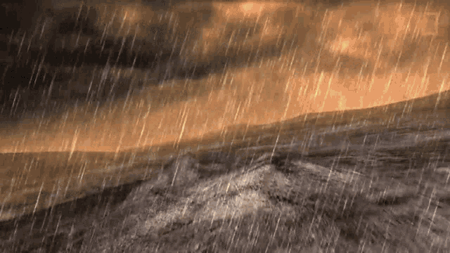 Heavy Rain Rainy Day GIF - Heavy Rain Rainy Day Thunder And Lightening GIFs