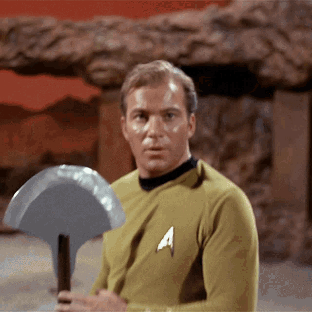 Uh Oh Captain Kirk GIF