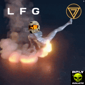 a picture of a naked man with a halo helmet and the words lfg on the top