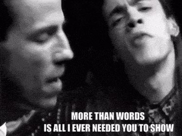 More Than Words Extreme GIF - More Than Words Extreme All I Ever Needed You To Show GIFs