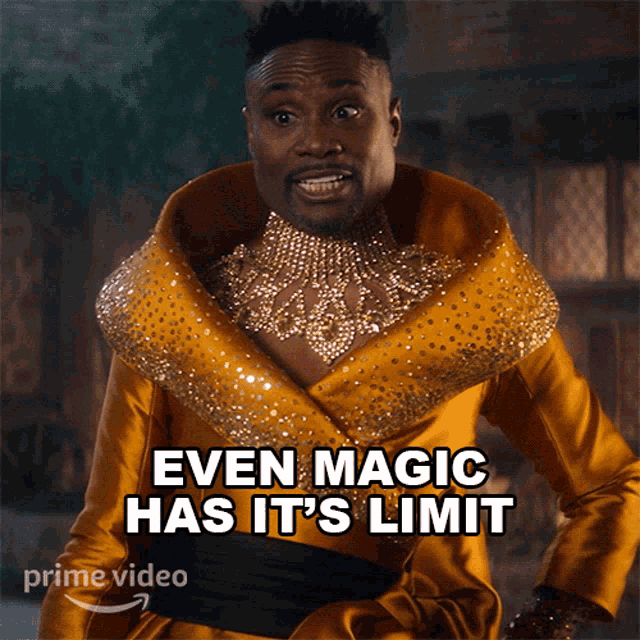 Even Magic Has Its Limit Fabulous Godmother GIF - Even Magic Has Its Limit Fabulous Godmother Cinderella Movie GIFs