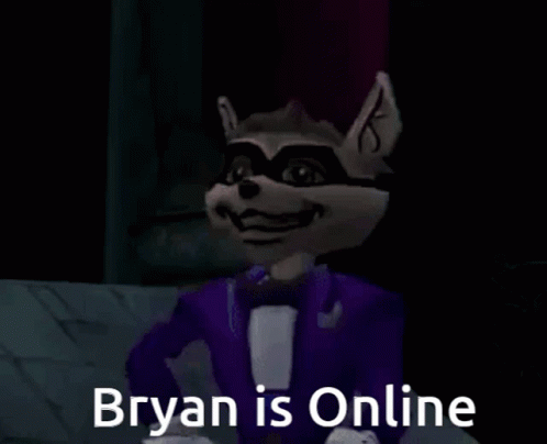 Bryan Is Online GIF - Bryan Is Online Sly Cooper GIFs