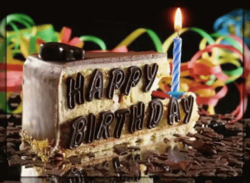 Happy Birthday Happy Birthday Cake GIF - Happy Birthday Happy Birthday Cake Lit Birthday Cake GIFs