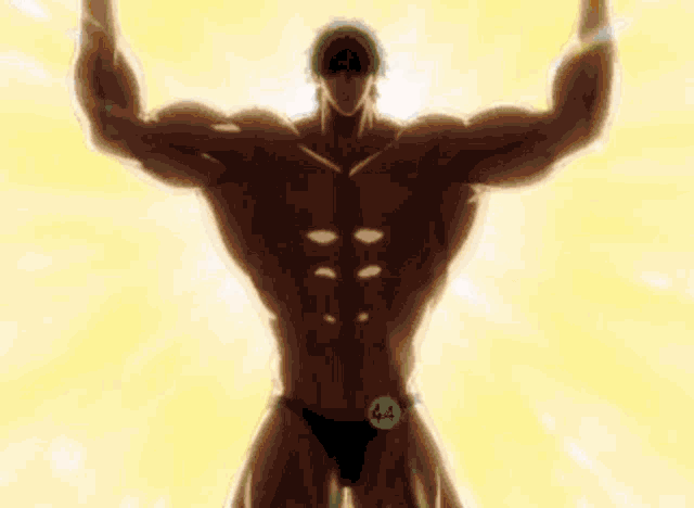 Bodybuilder Anime Anime Holy GIF - Bodybuilder Anime Anime Holy Holy Muscles GIFs