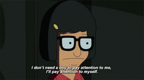 Tina Attention GIF - Tina Attention Bobs Burgers GIFs