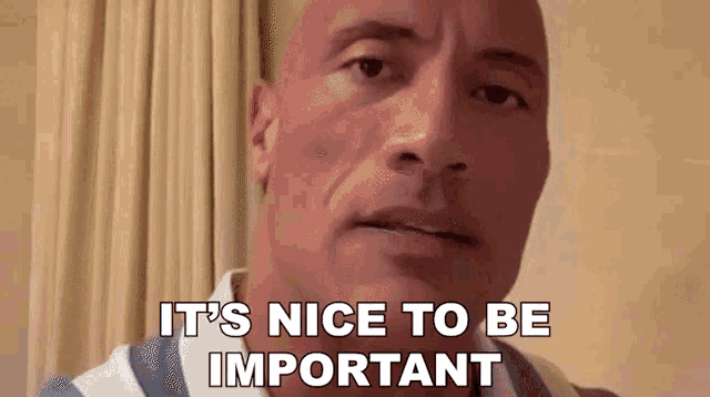 Its Nice To Be Important But More Important To Be Nice Dwayne Johnson GIF - Its Nice To Be Important But More Important To Be Nice Dwayne Johnson Be Humble GIFs