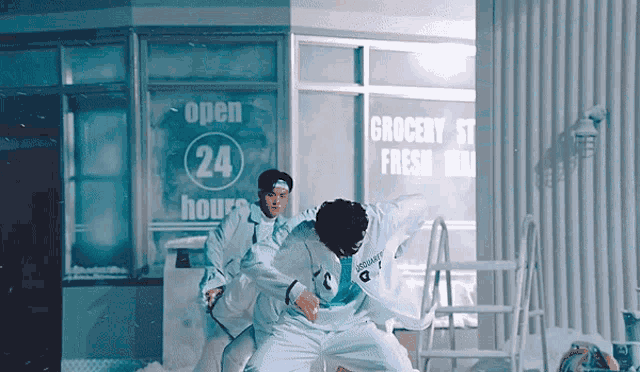 the grocery store is open 24 hours a day