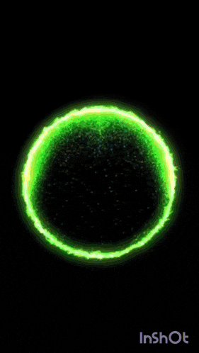 a glowing yellow circle with the word super on it