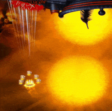 a video game screen shows a feather flying in the air