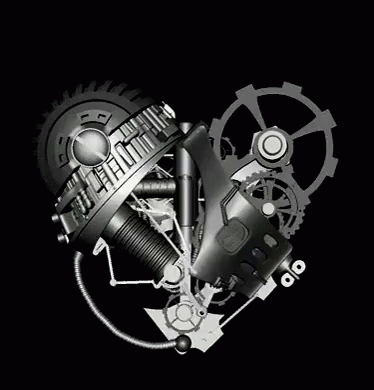 Steampunk Mechanical Heart GIF - Steampunk Mechanical Heart GIFs