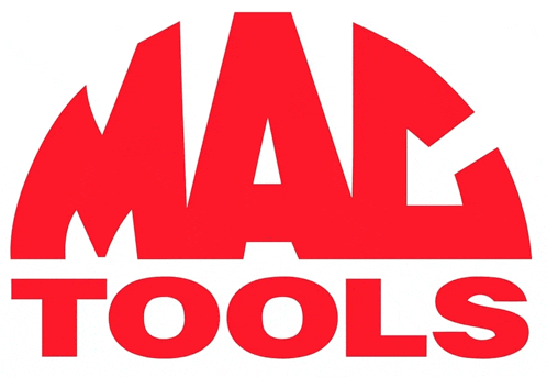 a red logo that says mag tools on it