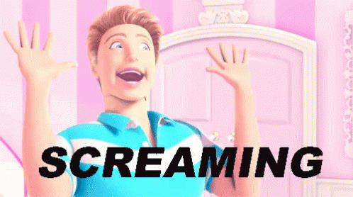 Soooo Excited GIF - Barbie Ken Screaming GIFs