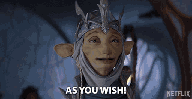 a netflix advertisement shows a character with a crown on their head