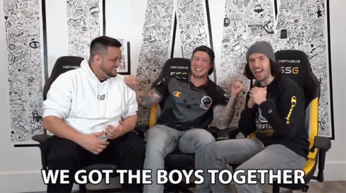 We Got The Boys Together Were Reunited With The Boys GIF - We Got The Boys Together Were Reunited With The Boys The Boys Are Reunited GIFs