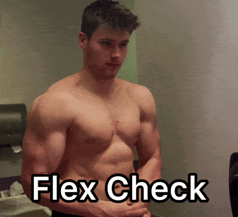 Flex Check Flexing GIF - Flex Check Flexing Hot GIFs
