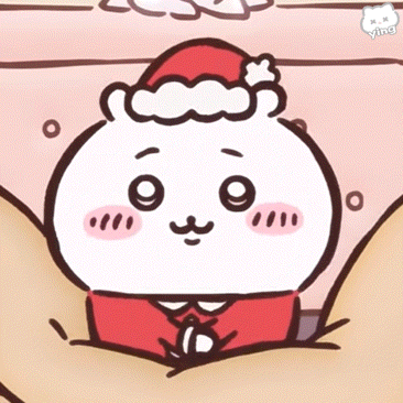 a cartoon character wearing a santa hat and a red shirt