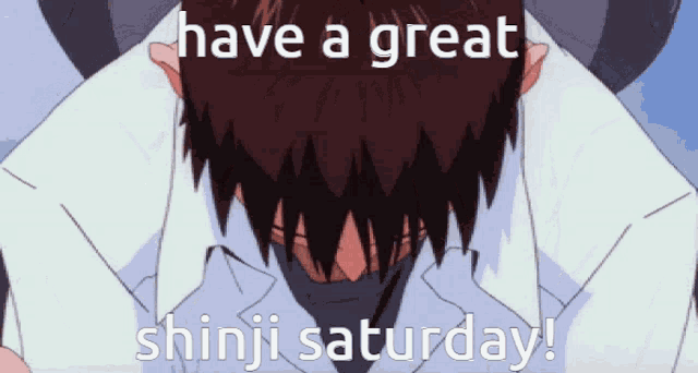 Shinji Ikari Ikari Shinji GIF - Shinji Ikari Ikari Shinji Shinji Saturday GIFs