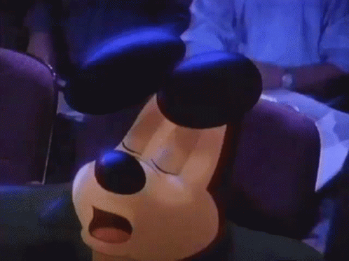 Mickey Mouse Scared GIF - Mickey Mouse Scared Ahhh GIFs