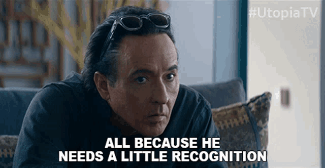 All Because He Needs A Little Recognition John Cusack GIF - All Because He Needs A Little Recognition John Cusack Dr Kevin Christie GIFs