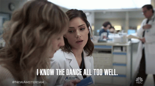 I Know The Dance All Too Well Janet Montgomery GIF - I Know The Dance All Too Well Janet Montgomery Dr Lauren Bloom GIFs