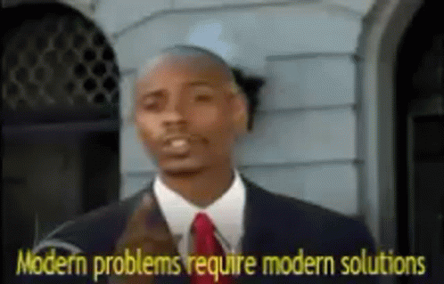 Modern Problems Require Modern Solution Talking GIF - Modern Problems Require Modern Solution Talking Pointing GIFs
