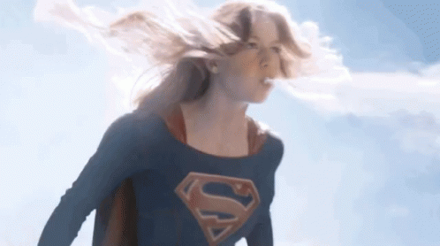 Supergirl Melissa Benoist GIF - Supergirl Melissa Benoist Blow GIFs