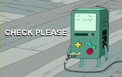 Check Please GIF - Adventure Time Bmo Check Please GIFs