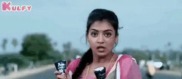 Really Shocked.Gif GIF - Really Shocked Nazriya Raja Rani GIFs