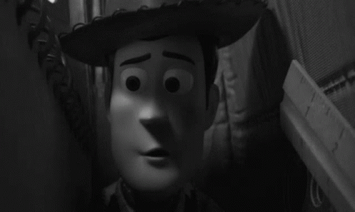 Black And White Woody GIF - Black And White Woody Toy Story GIFs