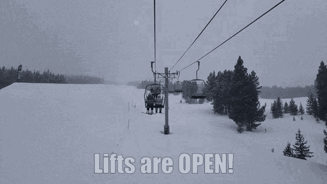 Ski Lift Ski GIF - Ski Lift Ski Skiing GIFs