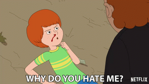 Why Do You Hate Me Bill Murphy GIF - Why Do You Hate Me Bill Murphy Haley Reinharty GIFs