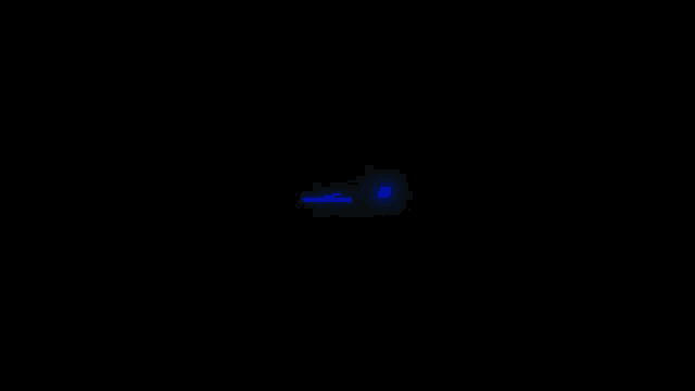 the word funny is displayed in a glitch effect