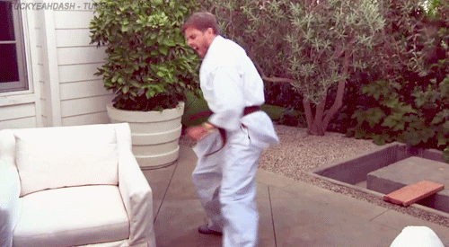 Scott GIF - Scott Disick Karate Taekwondo GIFs