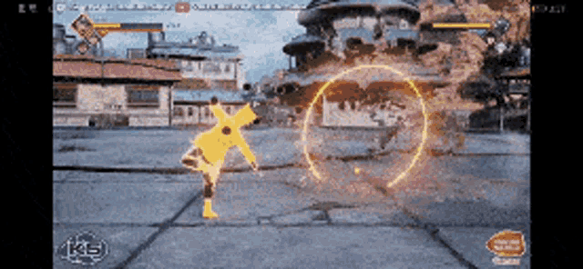a video game is being played on a cell phone