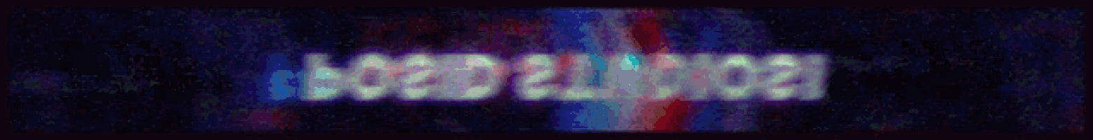 a purple and green background with the words priest studios written on it .
