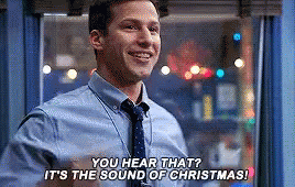 You Hear That Its The Sound Of Christmas GIF - You Hear That Its The Sound Of Christmas Xmas GIFs