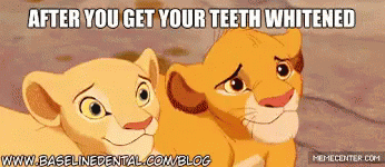 After You Get Your Teeth Whitened GIF - Lion King Simba Smiling GIFs