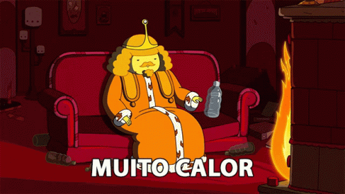 Muito Calor King GIF - Muito Calor King Adventure Time GIFs