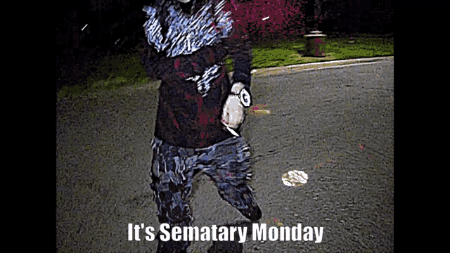 Sematary Monday GIF - Sematary Monday Its Monday GIFs