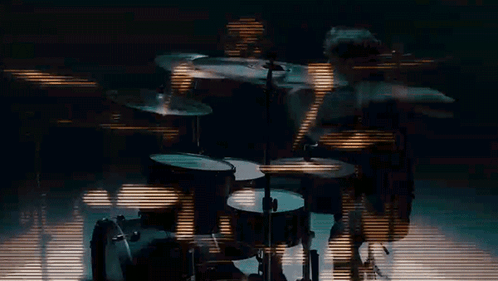 Playing The Drums Billy Rymer GIF