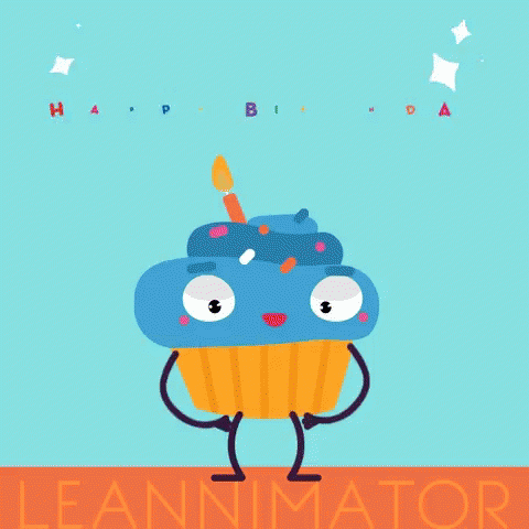 Happy Birthday Cupcake GIF - Happy Birthday Cupcake Hbd GIFs