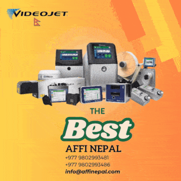 a videojet advertisement for the best affi nepal
