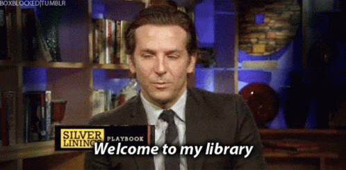 Welcome To My Library GIF - Welcome To My Library GIFs