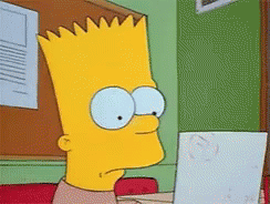 Bart Studying GIF - Finals Bored Thesimpsons - Discover & Share GIFs
