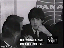 Paul Beatle Mania GIF - Paul Beatle Mania The Beatles GIFs