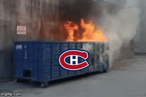 Habs Suck Montreal Canadiens GIF - Habs Suck Montreal Canadiens Dumpster GIFs